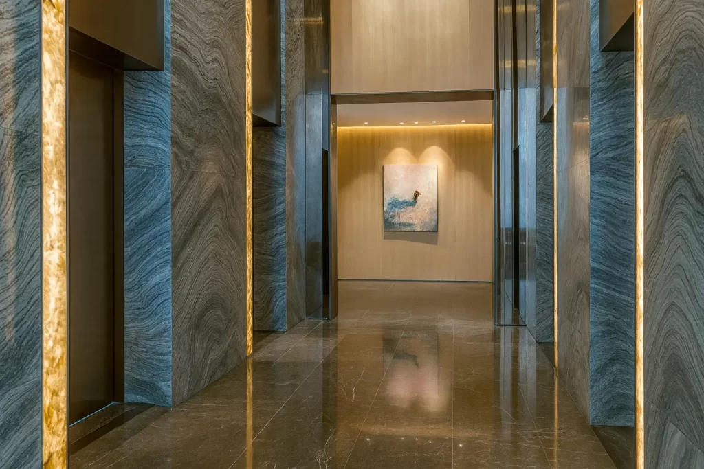 اهمیت استفاده از سنگ کف آسانسور