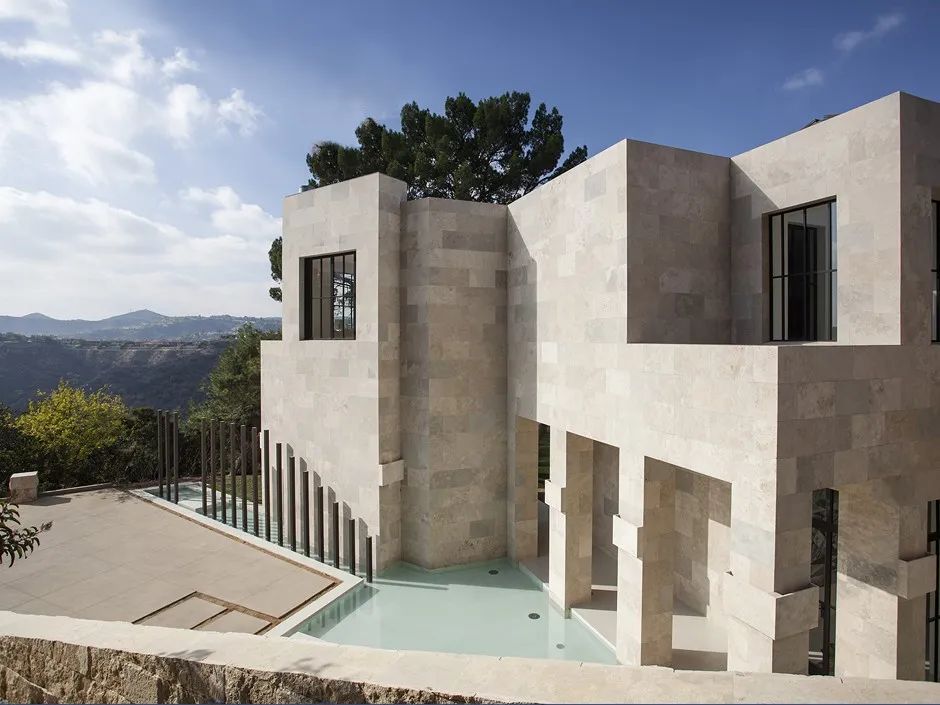 نمای تراورتن ساختمان