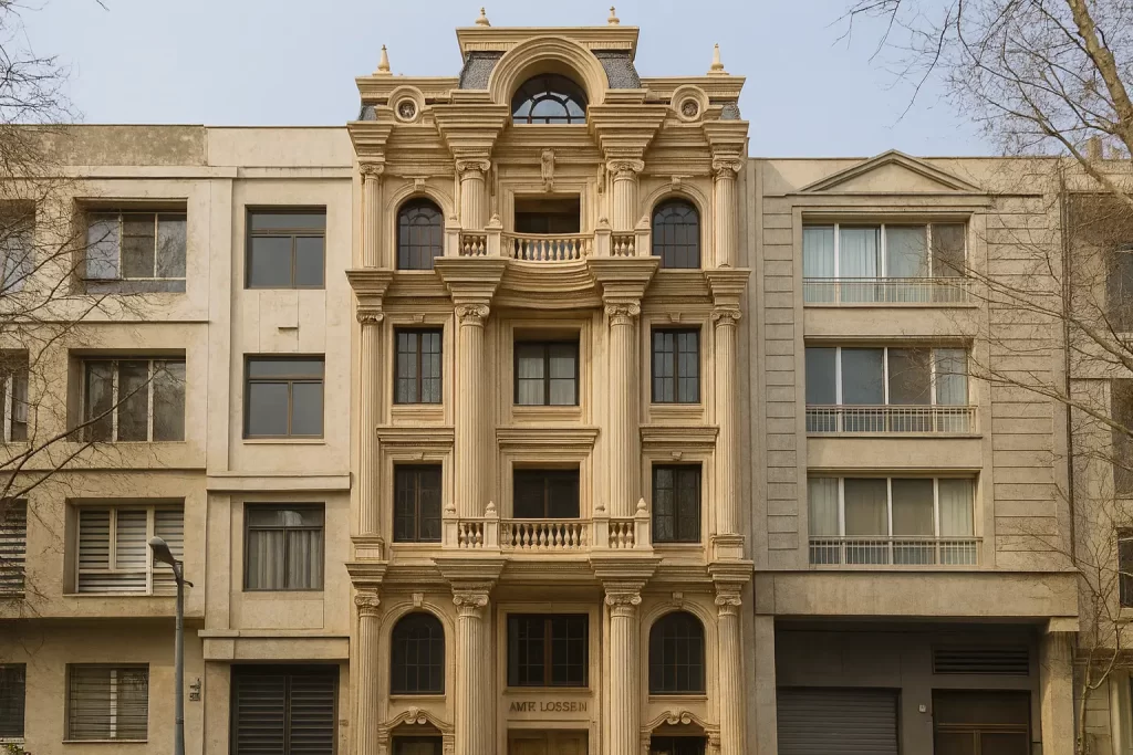 تفاوت های نمای کلاسیک و نمای رومی