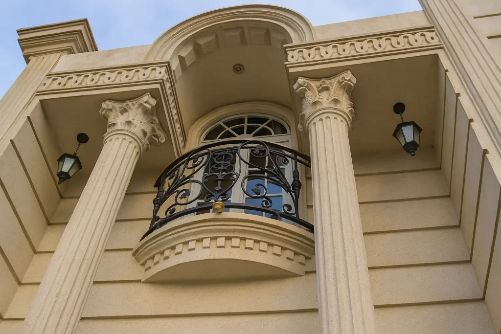 اشتباه اجرای نمای رومی ساختمان