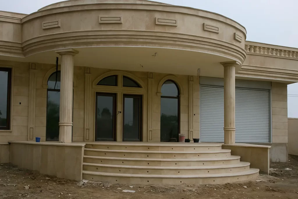 نمای رومی ساختمان